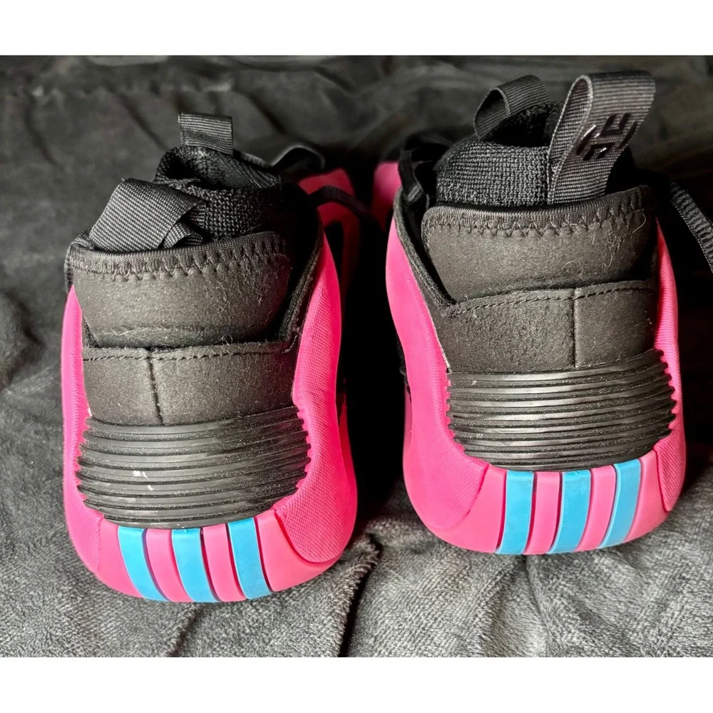 Adidas Harden Vol 8 Lucid Pink Black Basketball Shoes IE2693 Mens 10.5
